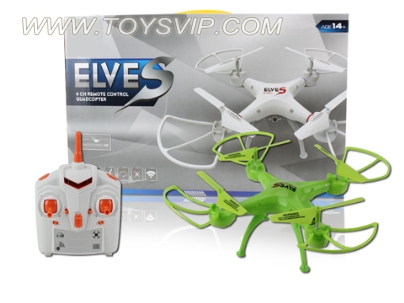 Quadrocopter aircraft