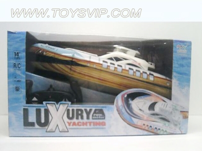 Remote control inflatable boat