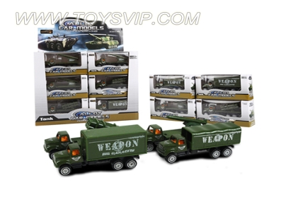1:64 sliding military car model