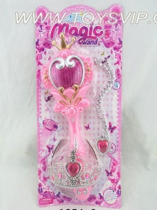 Crown flash music magic wand + jewelry set