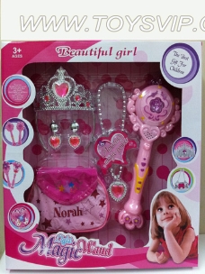 Magic wand + handbag + crown jewelry gift box