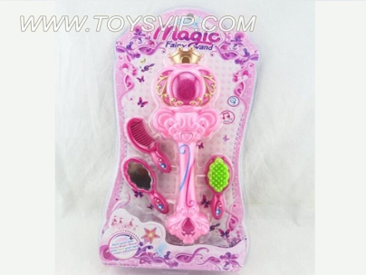 Crown flash music magic wand + jewelry set