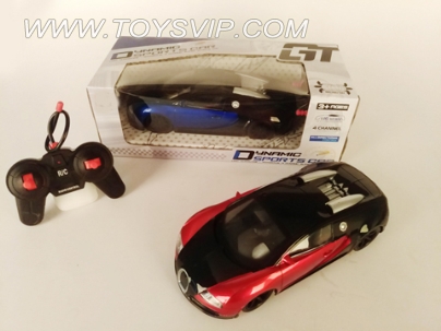 1:16 four-way remote control car with light