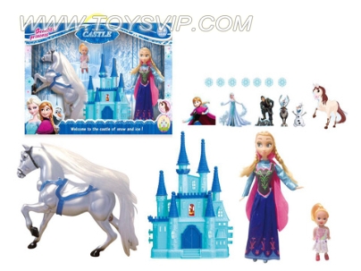 Ice Castle Rom + Castle + Barbie