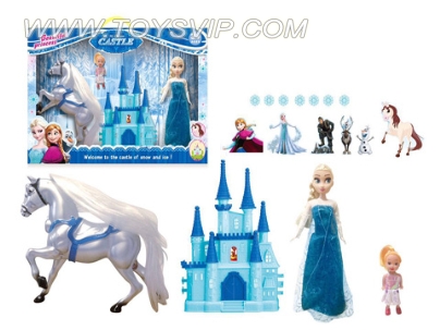 Ice Castle Rom + Castle + Barbie