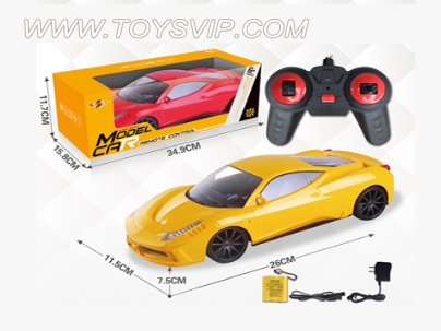 1 than 16 four bright window remote control simulation car (Ferrari -458)