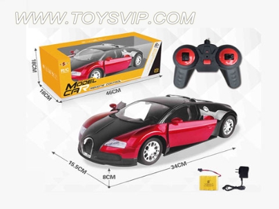 1:12 five-way electric remote control car simulation (Bugatti)