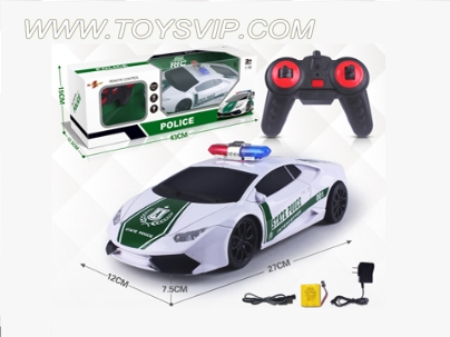 1 to 16 remote control police car (Lamborghini - Gallardo)