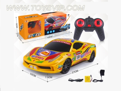 1 to 16 four-way remote control car (Ferrari -458)