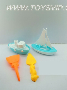 4 sets of beach with