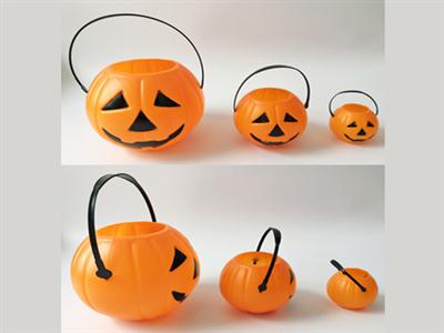 Halloween pumpkin bucket trumpet