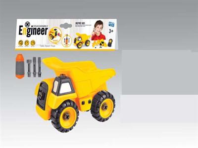 DIY dismantling dump truck truck