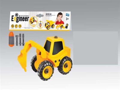 DIY demolition of drilling machine engineering vehicles