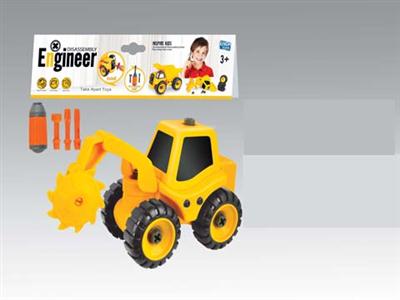 DIY dismantling cutting machine engineering vehicles