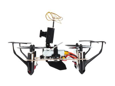 Through the four-axis aircraft (with camera)