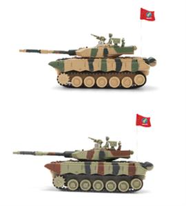 1:64Eight-channel Mini military tank