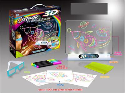 3D drawing board (space version)