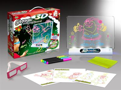 3D drawing board (Christmas version)