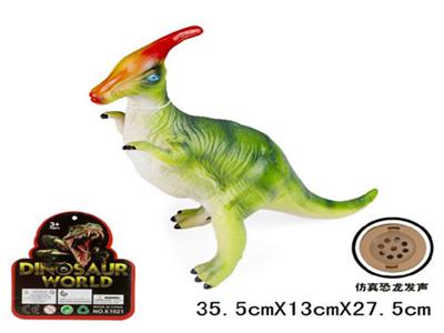 13.5 inch rhinoceros simulation dinosaur with IC call (including electricity)