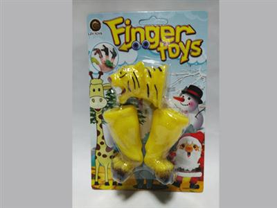 Yellow tiger fingers even
