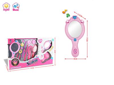 灯光音乐镜子饰品小套装