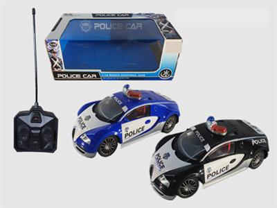 The Bugatti 1:16 police (simulation)
