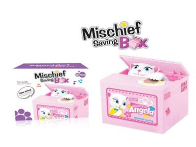 Angela beauty cat piggy bank