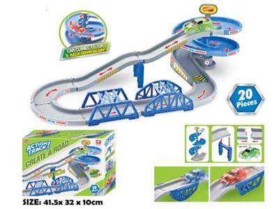 电动积木轨道车 7pcs