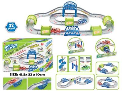 电动积木轨道车 19pcs