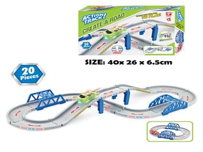 电动积木轨道车 12pcs