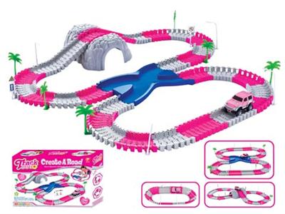 电动积木轨道车 144pcs
