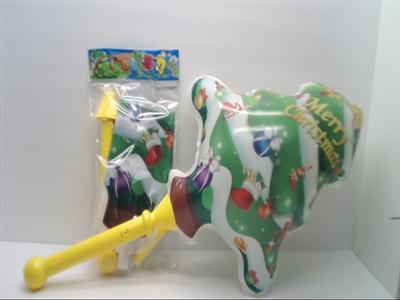 Inflatable Christmas tree sound horn (with cylinder)