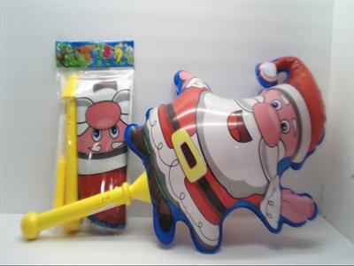 The inflatable Santa Claus acousto-optic (with small cylinder) rod