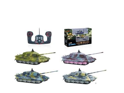 1:72 simulation remote control tank