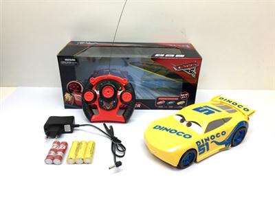 汽车总动员3科鲁兹拉米雷斯四通遥控赛车（包充电电池）（22CM)