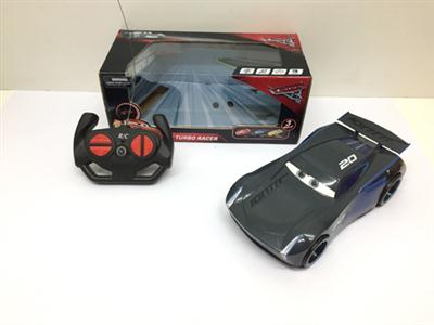 汽车总动员3黑风暴杰克逊四通遥控赛车带灯光（17CM)