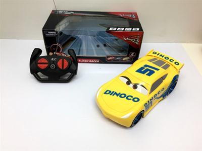 汽车总动员3科鲁兹拉米雷斯四通遥控赛车带灯光（17CM)