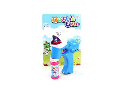A new jingle cat with lights, bubbles, guns, music, 1 bottles of water