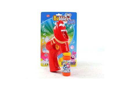 Real color big red insect, yellow insect bubble gun, no music, 1 bottles of water