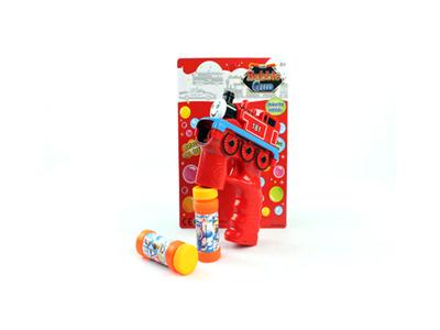 Real color train, bubble gun, music, 2 bottles of water