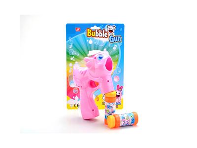 Real color jump dragon bubble gun, no music, 2 bottles of water