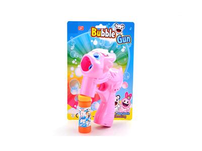 Real color jump dragon bubble gun, music 1 bottles of water