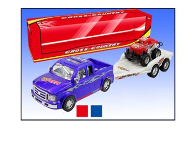 Inertia cross-country taxi head simulation towing taxi head trolley