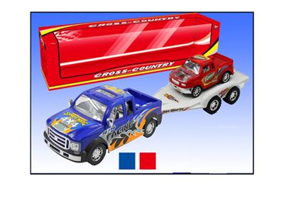 Taxi taxi car towed off-road inertia head flat head