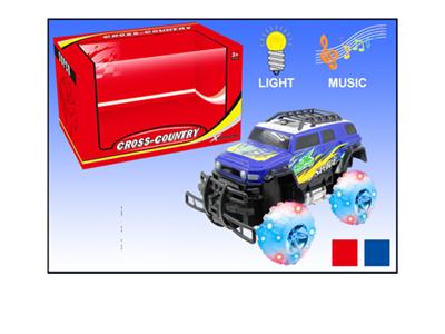 TOYOTA racing with music light off-road inertia