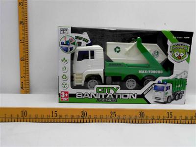 Light music sanitation vehicle inertia