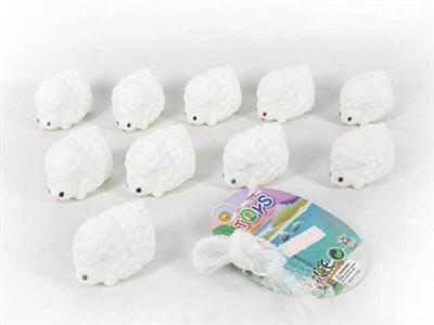 10 little sheep with BB.