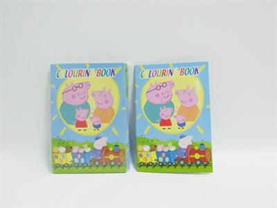 Pepe pig painting sticker 12 Ben opp