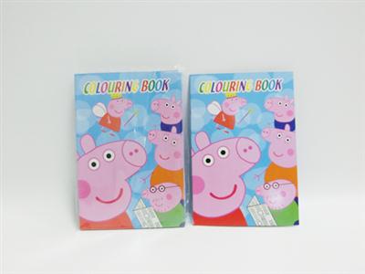 Pepe pig painting sticker 12 Ben opp