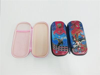 Spider man 7d pencil case (each OPP, 12 sets in a package)